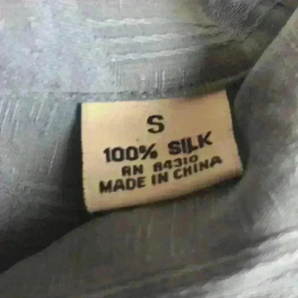 Brigata Hawaiian Button-Up 100% Silk Shirt Size Small - Picture 3 of 7